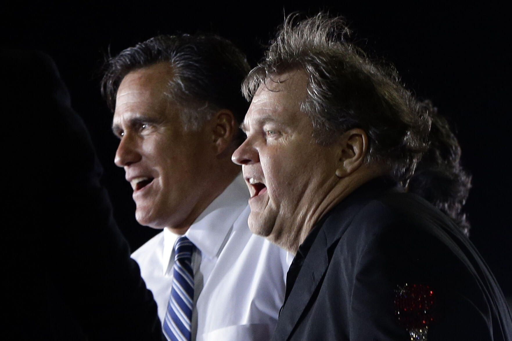 Mitt Romney, Meat Loaf, 2012